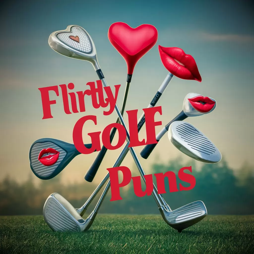 Flirty golf puns