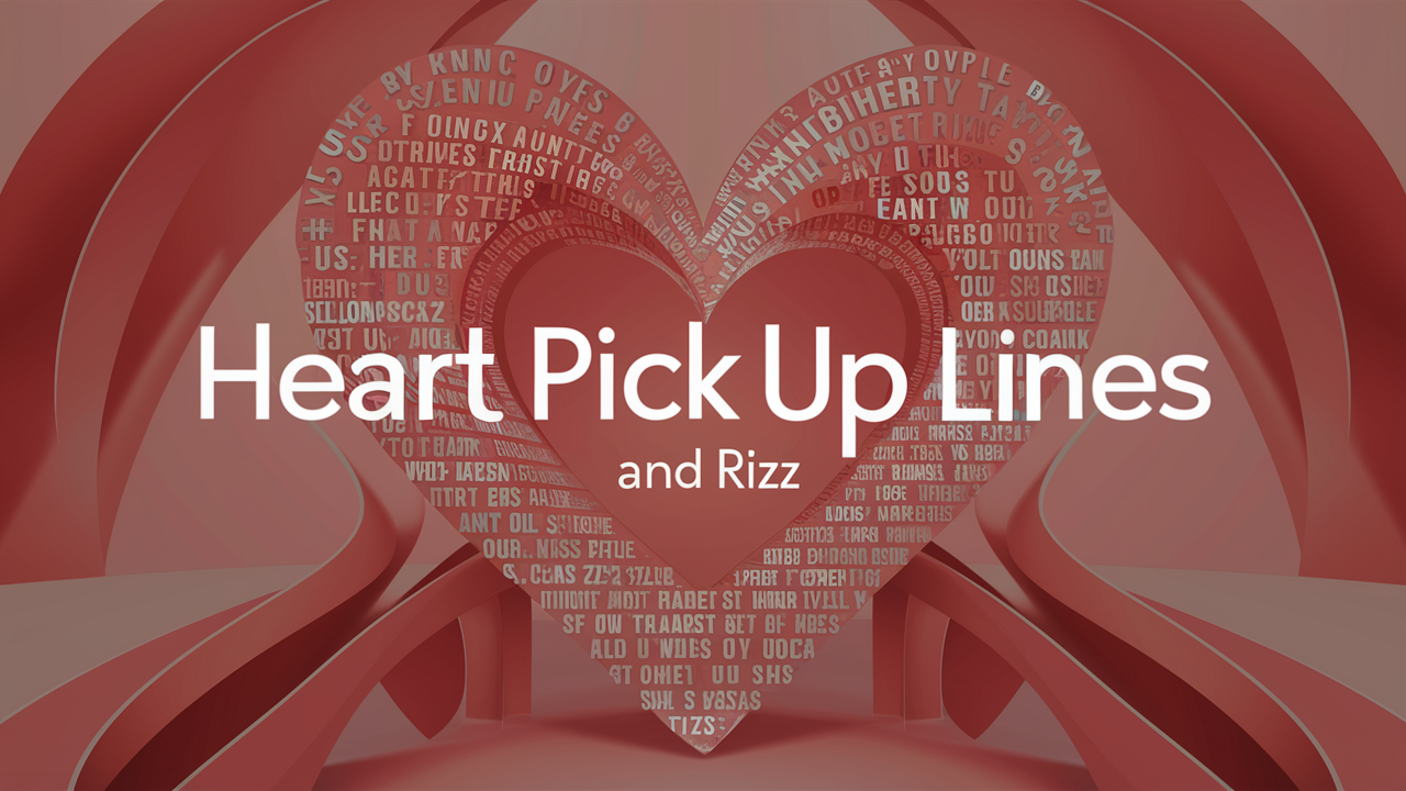 Heart Pick Up Lines and Rizz