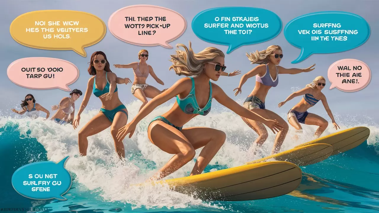 Surfing Pick Up Lines