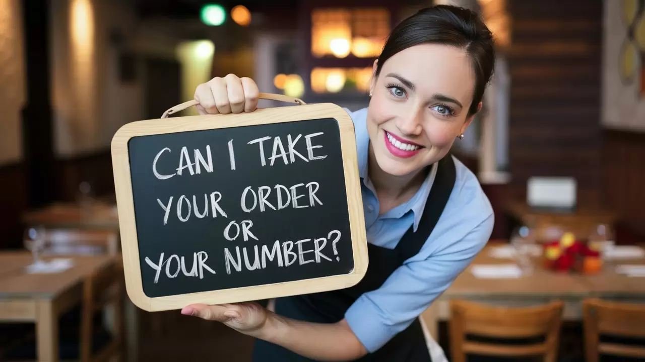 Waitress Server Pick-Up Lines