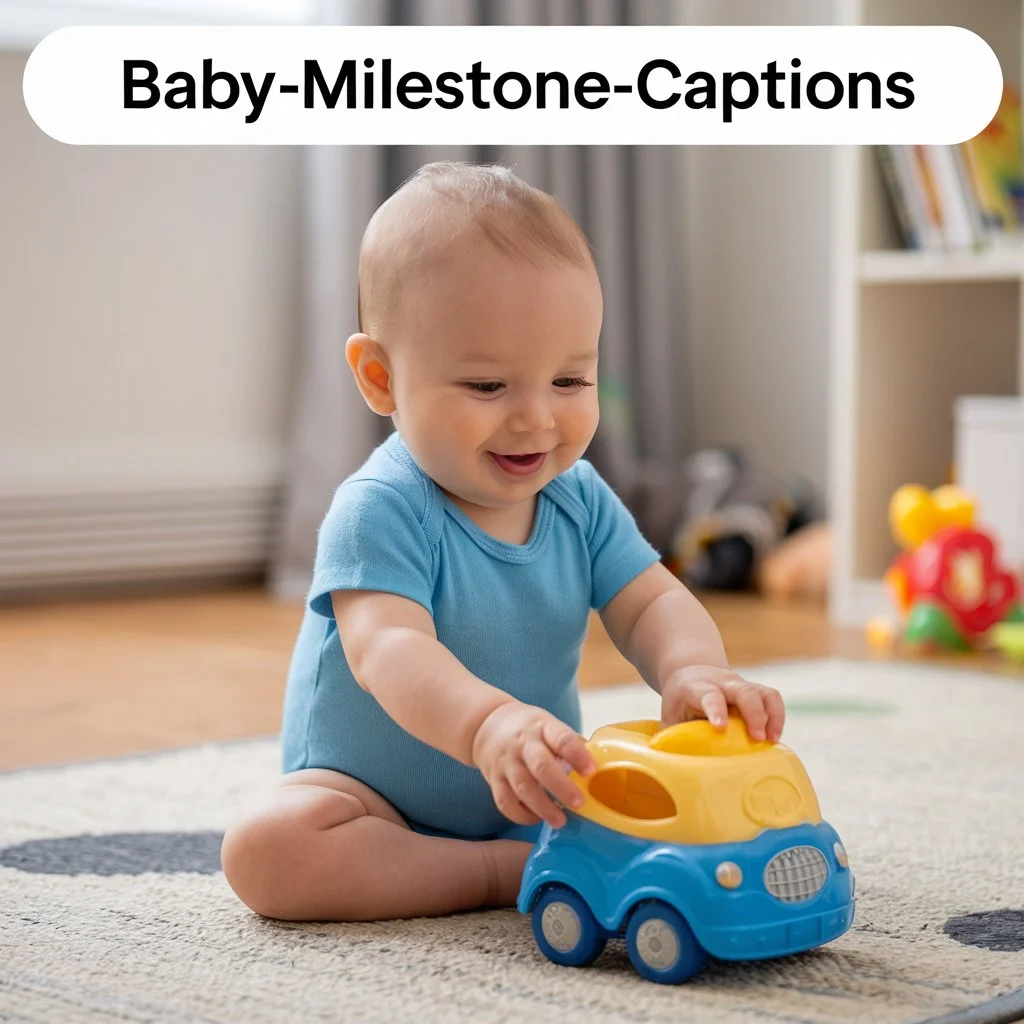  Baby Milestone Captions