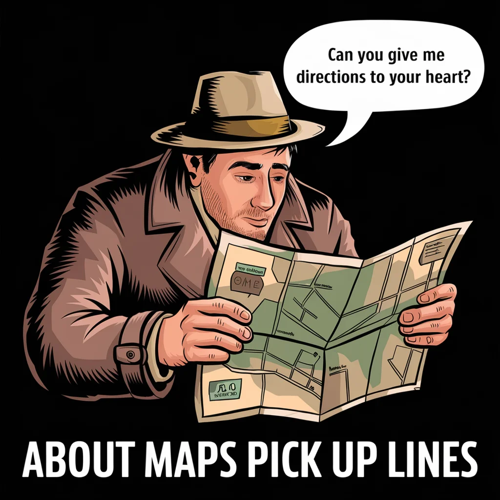 About Maps Pick Up Lines