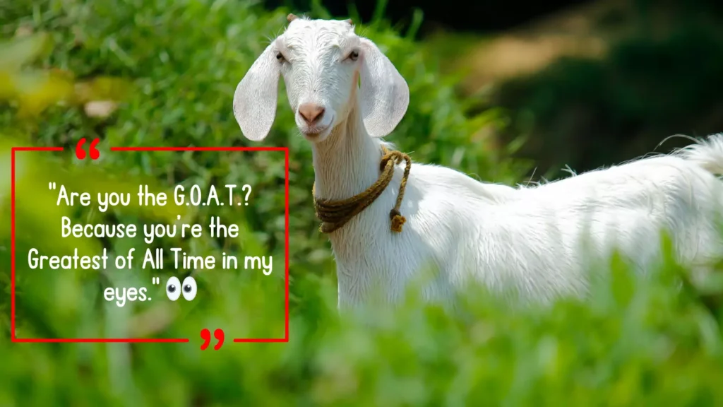 Best Goat Pick-Up Lines