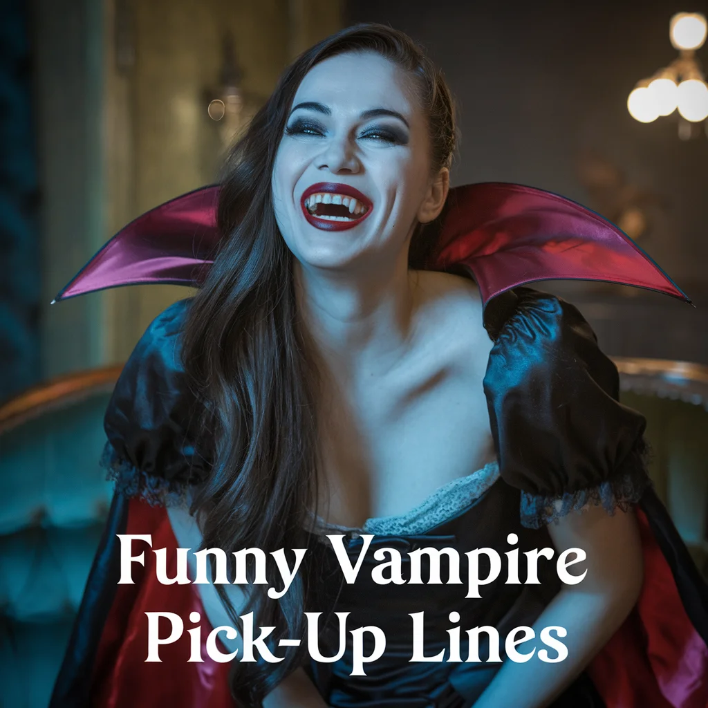 Funny Vampire Pick-Up Lines