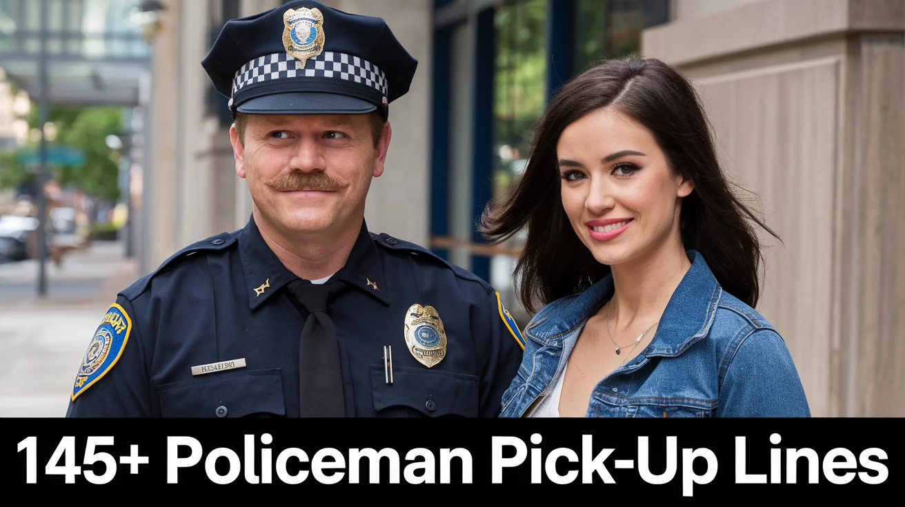 Policeman Pick-Up Lines