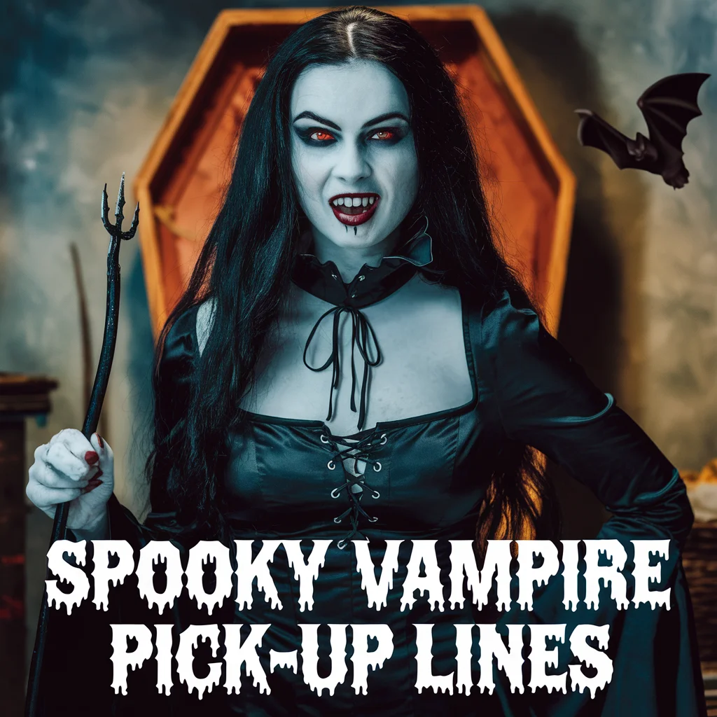 Spooky Vampire Pick-Up Lines