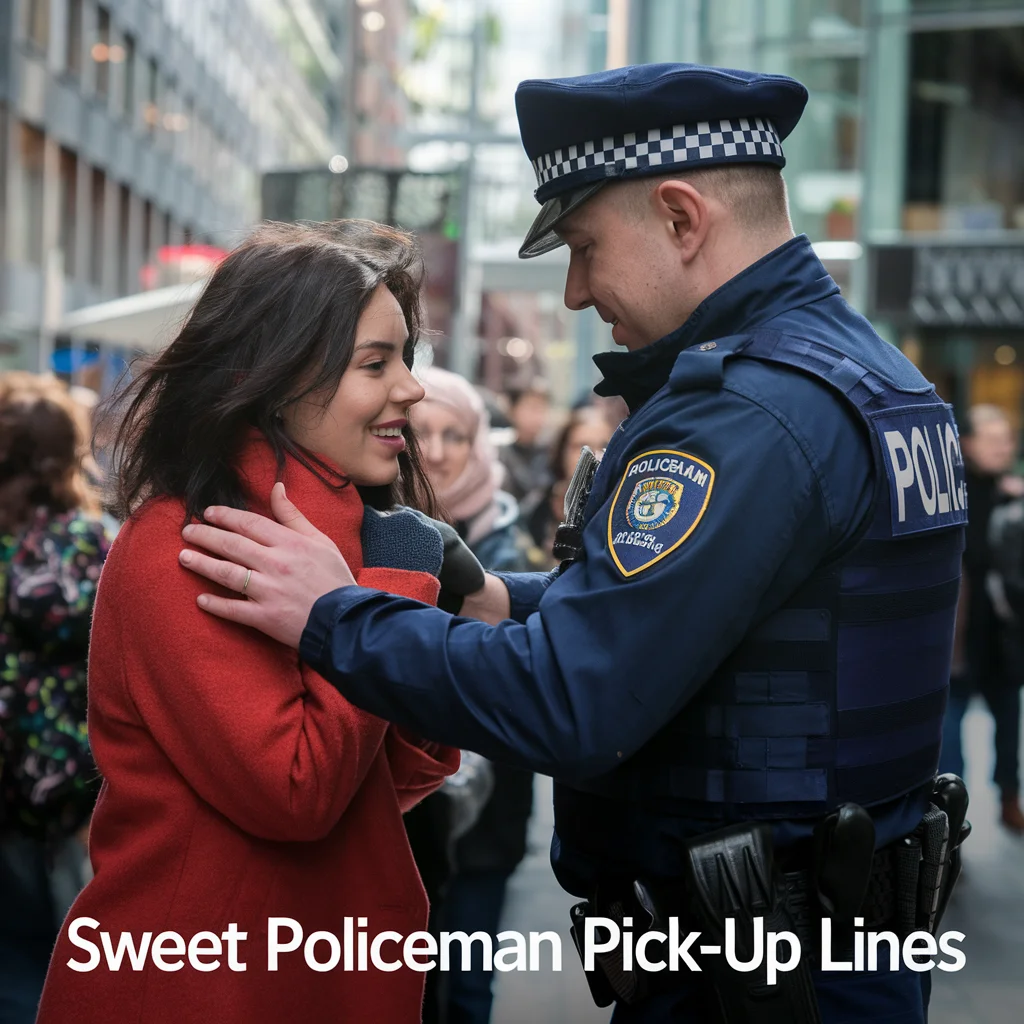  Sweet Policeman Pick-Up Lines