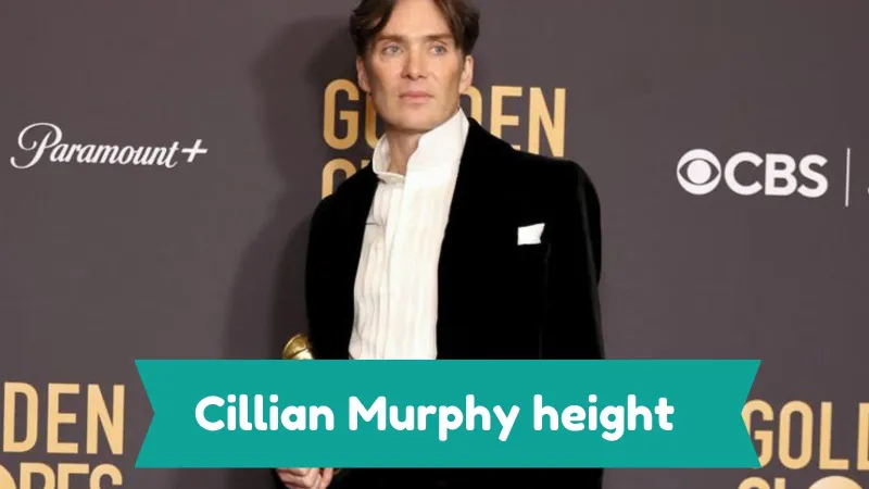 Cillian Murphy height