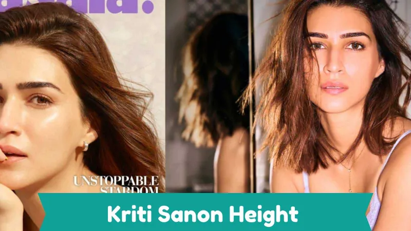 kriti sanon height