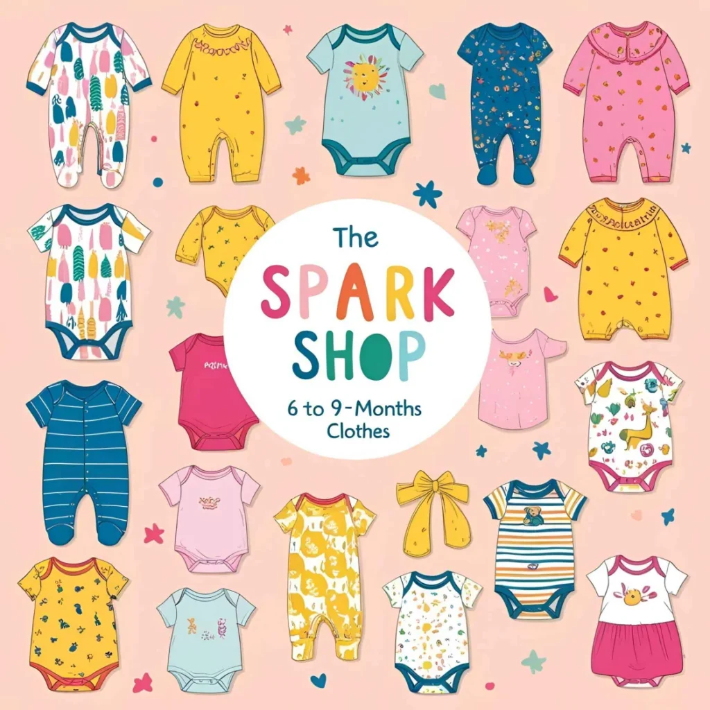 The Spark Shop 6-9 Months Old Baby Clothes